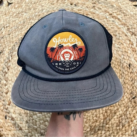 Howler Brothers Snapback Cap Hat Mesh Trucker Adjustable Snap Back - Picture 1 of 4